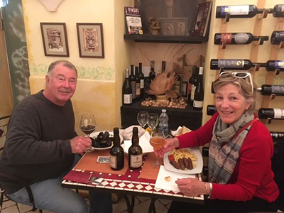 Robert Randolph and Patricia Barner in Croatia 