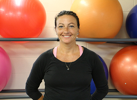 Rachel Thompson - personal training and fitness instructor at TCC's Virginia Beach Campus