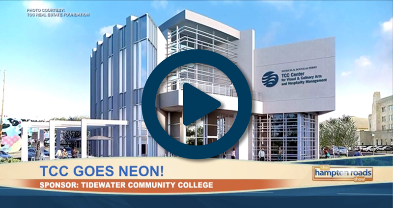 TCC Goes NEON, Sponsor: Tidewater Community College
