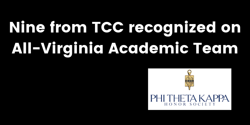 Nine from TCC recognized on All-Virginia Academic Team