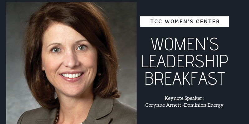 Women's Leadership Breakfast features Corynne Arnett with Dominion Energy