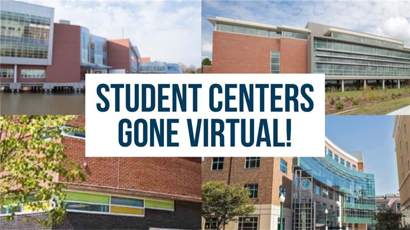 Student Center are now offering a virtual